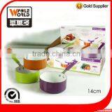 ALUMINUM Ceramic Non-stick MINI Saucepan With Silicon Handle thumbnail-1