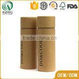 Professional Cheap Brown Recycled Eco-friendly Kraft Paper Cardboard Mailing Tubes thumbnail-6