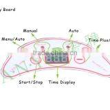 Professional Salon Equipment Black Half Moon Gel Nail Curing Dryer Two Hands UV Lamp thumbnail-4