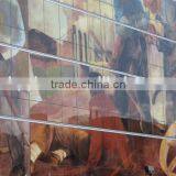 Decorative Painted Glass Tempered Glass Wall Art Panels thumbnail-4