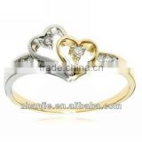 2013 fashion newest gold ring platinum love rings price ring vners for girls
