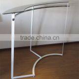 Floor Standing Curve Rail Shopping Mall T-Shirt Display Rack thumbnail-4