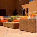 New Design Poly Rattan Garden Sofa Set - Synthetic Rattan Sofa Set Furniture -1.2mm Thickness Alu Frame Power Coating Hand Woven thumbnail-3