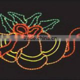 Christmas LED decor motif for small bell