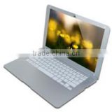 Cheap Ultra-slim 13.3 inch dual core laptop netbook wm8880 cpu 1.52Ghz with Bluetooth RJ45 port HDM 1GB DDRII 8GB Nandflash