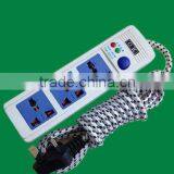 3 Way 13A Universal Extension Socket