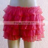 3 Colors 100% Polyester Sexy Ruffle Women Leggings thumbnail-1