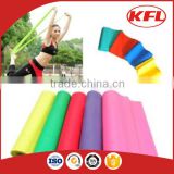 Gym equipment latex aerobic resistance band for women