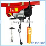PA portable Wire Rope Sling Mini Electrical Hoist 200kg