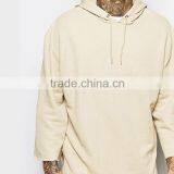 Daijun Oem New Design Men With Hood Surplus 100% Cotton off White Plain Hoodies thumbnail-3