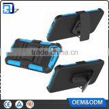 Top Selling 3 in 1 Silicone + PC Hybrid Kickstand Handy Outdoor Belt Clip Case For Alcatel One Touch Idol 4 Back Cover China thumbnail-4