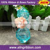 Satin & Lurex Ribbon Bow On Perfume Bottle thumbnail-2