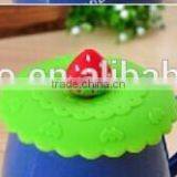 Hot Sale Cute Silicone Stretch Lids, Silicone Cup Cover, Silicone Cup Lid thumbnail-2