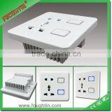 Wifi Smart Wall Socket With Light 5pin Multi Function Switch Socket