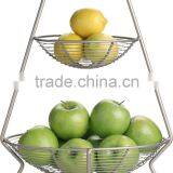 2 Tier Wire Fruit Basket Arrangement thumbnail-1