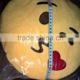 BLOWING A KISS EMOJI PILLOW thumbnail-2
