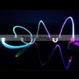 China Supplier Flash Light Cables and Wires LED Usb Cable for Huawei P9 thumbnail-4