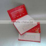 Diagonal Sticky Memo Notepad Calendar Hard Cover Diagonal Note Pad