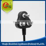 3 Pins SOUTH AFRICA STANDARD POWER PLUG POWER CABLE CE VDE ROHS POWER PLUG thumbnail-1