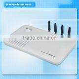 4 Ports 4 SIM Cards GoIP / GSM Gateway With VoIP Inside