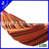 Patio Deluxe Canvas Hammock in Red Stripe