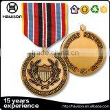 Professional Custom 3d Embossed Die Casting Petal Edge Brass Iron Zinc Alloy Gold Plated Drama Award Medal With Hanging thumbnail-4