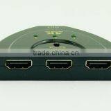 Mini 3 To 1 3 Port 4K*2K Video HDMi Splitter Switch Switcher Box thumbnail-3