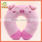 Custom Comfortable u Shape Car Travel Animal Neck Pillow