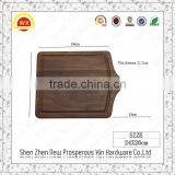 Wide Varieties Organic Bamboo Cutting Board With Juice Groove thumbnail-4