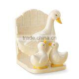 Personalized Handmade Color Glazed Decorative Duck Napkin Holder Gift Set thumbnail-1