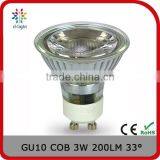 GU10 200lm 3w Replacement 25w 33 Degree COB Mini Spot Light thumbnail-1