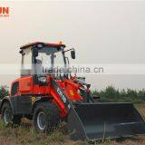 Everun Brand ER16 Small Farm Tools High Quality Wheel Loader With Grass Forks thumbnail-2