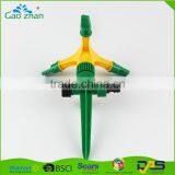PLASTIC 3arm Spike Garden Lawn HOSE SPRINKLER With Spike Lawn Sprinkler thumbnail-3