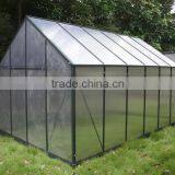 Outdoor Garden 4mm PC Sheet Aluminum Frame Greenhouse for Rose Tomato Seed thumbnail-3