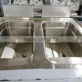 Gas Temperature-controlled Fryer 2-tanks & 2-basket Gas Fryers GF-72A thumbnail-3