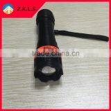 3 Modes Portable ABS Zoom LED Mini Flashlight Torch thumbnail-2