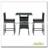 Audu Wicker High Back Dining Chair/High Back Bar Dining Chair thumbnail-1