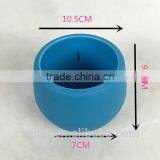 Self Watering Coloured Round Cute Flower Pot Mini Cup thumbnail-5