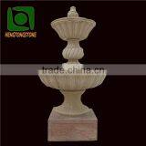 Yellow Marble 2 Tier Fountains for Sale thumbnail-1