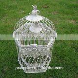 Powder Coating Garden Iron Handmade Bird Cage thumbnail-3