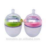 5 Ounce BPA Free Natural Polypropylene Silicone Bottle for Babies With Dispensing Spoon&Plastic Storage Cap thumbnail-3