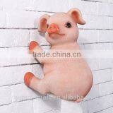 Resin Pig Shaped Funny Toilet Paper Holder Animal