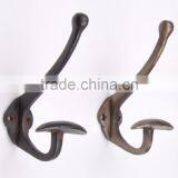 copper plated metal wall hooks hangers for clothes