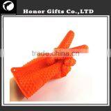 Food Grade FDA Heat Resistant Kitchen Oven Silicone Barbecue Gloves thumbnail-6