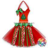 New Christmas Items Christmas Tree Hair Bow Holder ,Christmas Red Green White Snowflake Tutu Bow Holders thumbnail-5