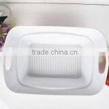 11.5" Square Ceramic Baking Dish thumbnail-3