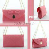 Silicon Women Phone Wallet Phone Case Phone Bag With Stainless Steel Chain thumbnail-2