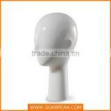 High Glossy Fiberglass Head Mannequin thumbnail-3
