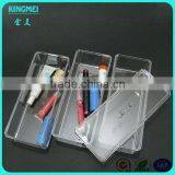 Mini Clear Acrylic Makeup Rectangle Storage Box With Lid thumbnail-4