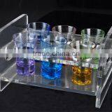 Barware High Quality Clear Acrylic Wine Bottle Holder thumbnail-3